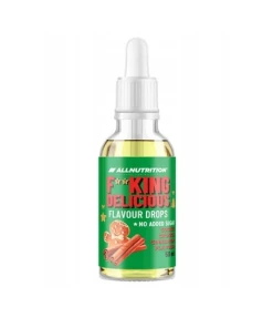 Fitking Delicious Flavour Drops, Cookie Crunch Cinnamon - 50 ml.
