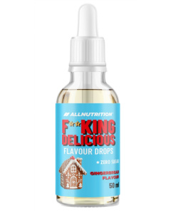 Fitking Delicious Flavour Drops, Gingerbread - 50 ml.