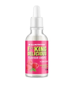 Fitking Delicious Flavour Drops, Raspberry - 50 ml.