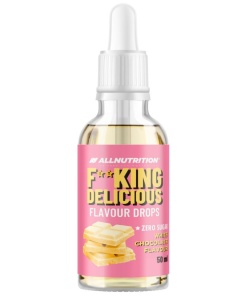 Fitking Delicious Flavour Drops, White Chocolate - 50 ml.