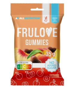 Frulove Gummies, Peach - 35g
