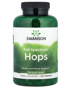 Full Spectrum Hops, 310mg (EAN 087614119526) - 180 caps