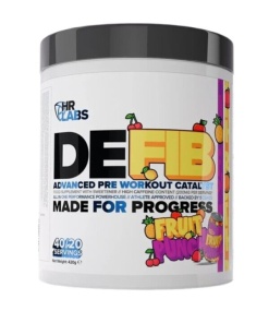 HR Labs - Defib Advanced Pre Workout Catalyst, Fruit Punch - 420g