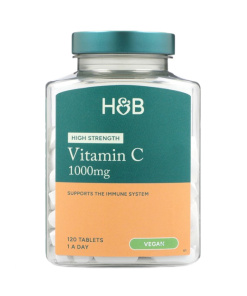 High Strength Vitamin C, 1000mg - 120 tablets (EAN 5059604699863)