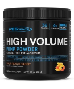 High Volume (New Formula), Sour Peach Candy - 270g