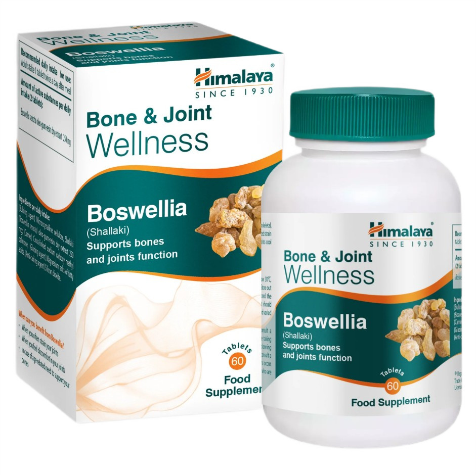 Himalaya - Bone & Joint Wellness Boswellia (Shallaki) - 60 tablets