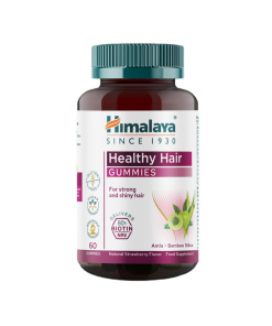 Himalaya - Healthy Hair Gummies, Natural Strawberry - 60 gummies