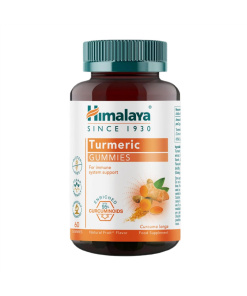 Himalaya - Turmeric Gummies, Natural Fruit - 60 gummies