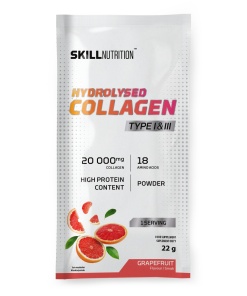 Hydrolysed Collagen Type I & III, Grapefruit - 22g (1 serving)