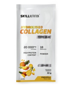 Hydrolysed Collagen Type I & III, Pineapple - 22g (1 serving)