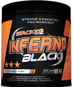 Inferno Black, Fruit Punch Fury - 300g