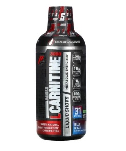 L-Carnitine 3000, Blue Razz - 473 ml.