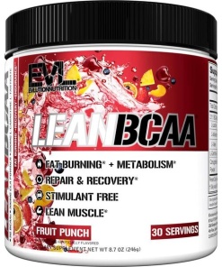 Lean BCAA, Fruit Punch - 246g