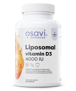 Liposomal Vitamin D3, 4000 IU - 120 caps