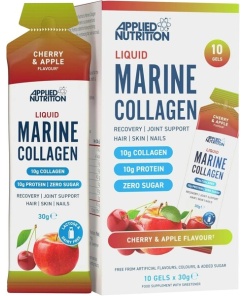 Liquid Marine Collagen, Cherry & Apple - 10 x 30g