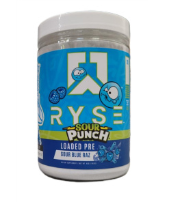 Loaded Pre, Sour Punch Blue Raz (EAN 810137320922) - 453g