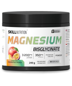 Magnesium Bisglycinate, Passion Fruit-Peach - 240g