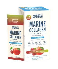Marine Collagen Sticks, Cherry & Apple - 10 x 12g