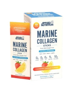 Marine Collagen Sticks, Strawberry Lemonade - 10 x 12g
