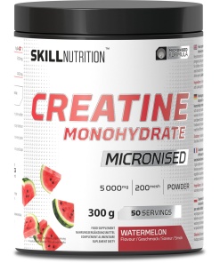 Micronised Creatine Monohydrate Flavoured, Watermelon - 300g