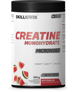 Micronised Creatine Monohydrate Flavoured, Watermelon - 500g