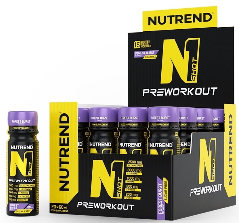 N1 Shot, Forest Burst - 20 x 60 ml.