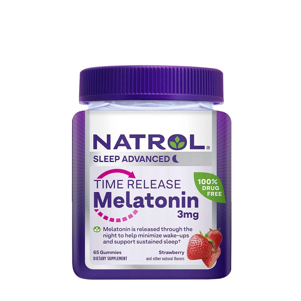 Natrol Melatonin Gummy 3 mg (65 gummies, Strawberry)