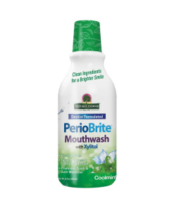 Nature's Answer - PerioBrite Mouthwash with Xylitol, Coolmint - 480 ml.