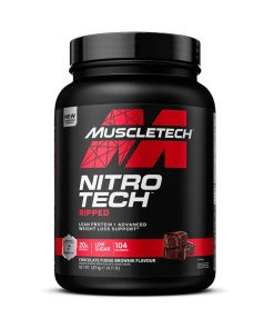 Nitro-Tech Ripped, Chocolate Fudge Brownie - 1870g