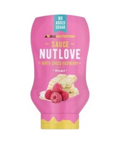 Nutlove Sauce, White Choco Raspberry - 280 ml.