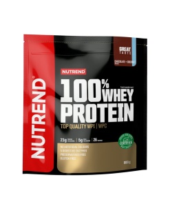 Nutrend - 100% Whey Protein, Chocolate + Coconut - 800g