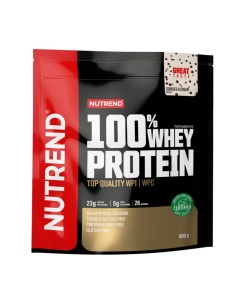 Nutrend - 100% Whey Protein, Cookies & Cream - 800g
