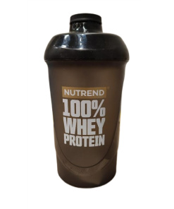 Nutrend - Shaker 100% Whey Protein, Black - 600 ml.