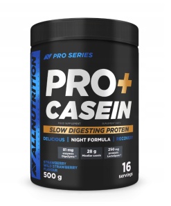 Pro+Casein, Strawberry-Wild Strawberry - 500g