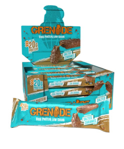 Protein Bars, Chocolate Chip Salted Caramel - 12 x 60g
