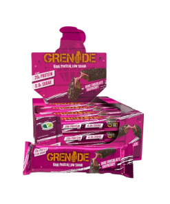 Protein Bars, Dark Chocolate Raspberry - 12 x 60g