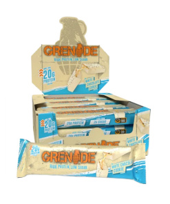 Protein Bars, White Chocolate Cookie - 12 x 60g
