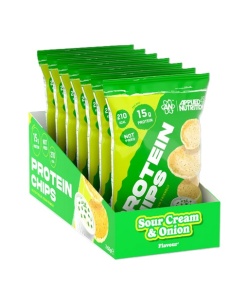 Protein Chips, Sour Cream & Onion - 7 x 50g