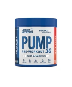 Pump 3G edzés előtti táplálékkiegészítő, Fruit Burst – 375 g
