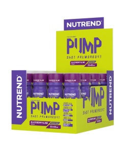 Pump Pre-Workout Shot, Blackberry & Lime - 20 x 60 ml.