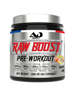 Raw Boost Pre-Workout, Candy Fire - 300g