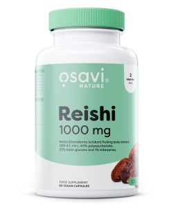 Reishi, 1000 mg - 60 vegan caps