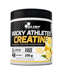 Rocky Athletes Creatine, Citrus Lemonade - 200g
