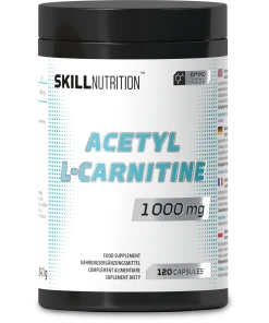 Skill Nutrition – Acetyl-L-Carnitin, 1000 mg – 120 vegane Kapseln