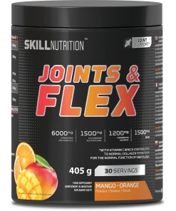 Skill Nutrition – Joints & Flex Pulver, Mango-Orange – 405 g