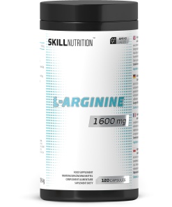Skill Nutrition - L-Arginine, 1600mg -120 vegan caps