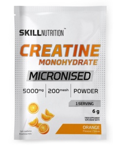 Skill Nutrition - Micronised Creatine Monohydrate, Orange - 6g (1 serving)