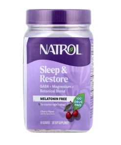 Sleep & Restore Melatonin Free, Cherry - 60 gummies