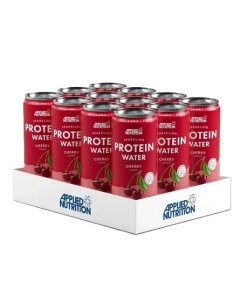 Sparkling Protein Water, Cherry - 12 x 330 ml.