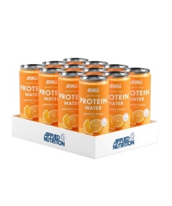 Sparkling Protein Water, Orange Burst - 12 x 330 ml.